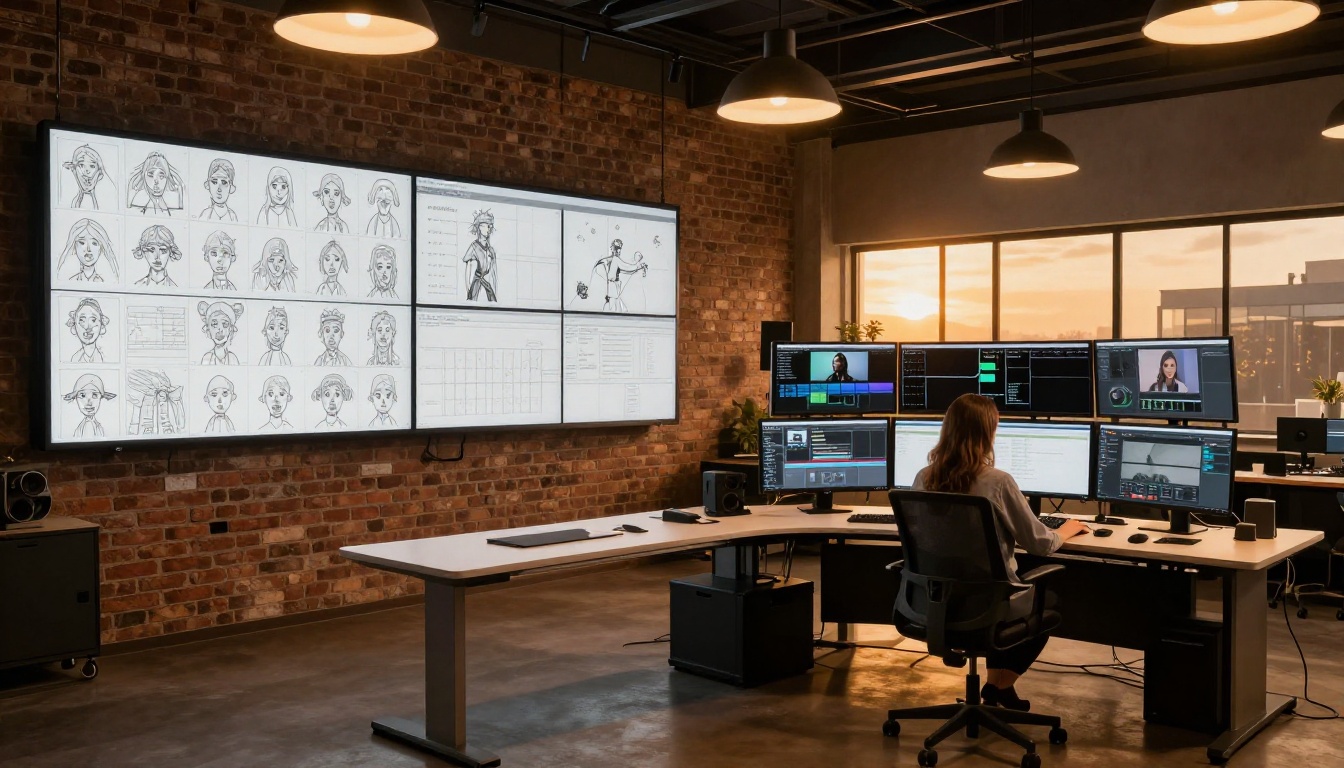 Professional post-production workflow for multi-scene AI video Professional post-production workflow for multi-scene AI video