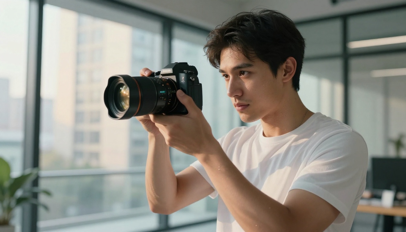 AI video quality motion comparison showing creator reviewing footage AI video quality motion comparison showing creator reviewing footage
