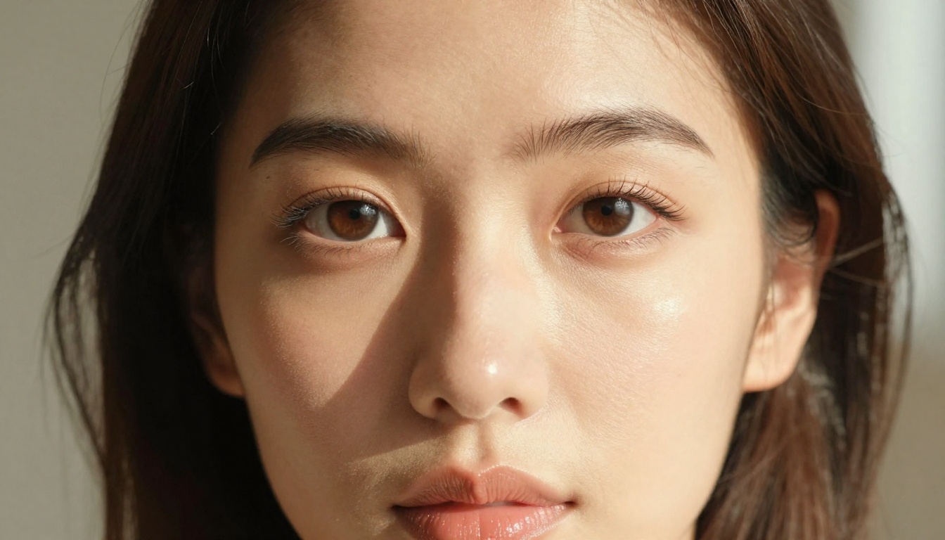 Beautiful woman, close-up portrait, photorealistic AI image