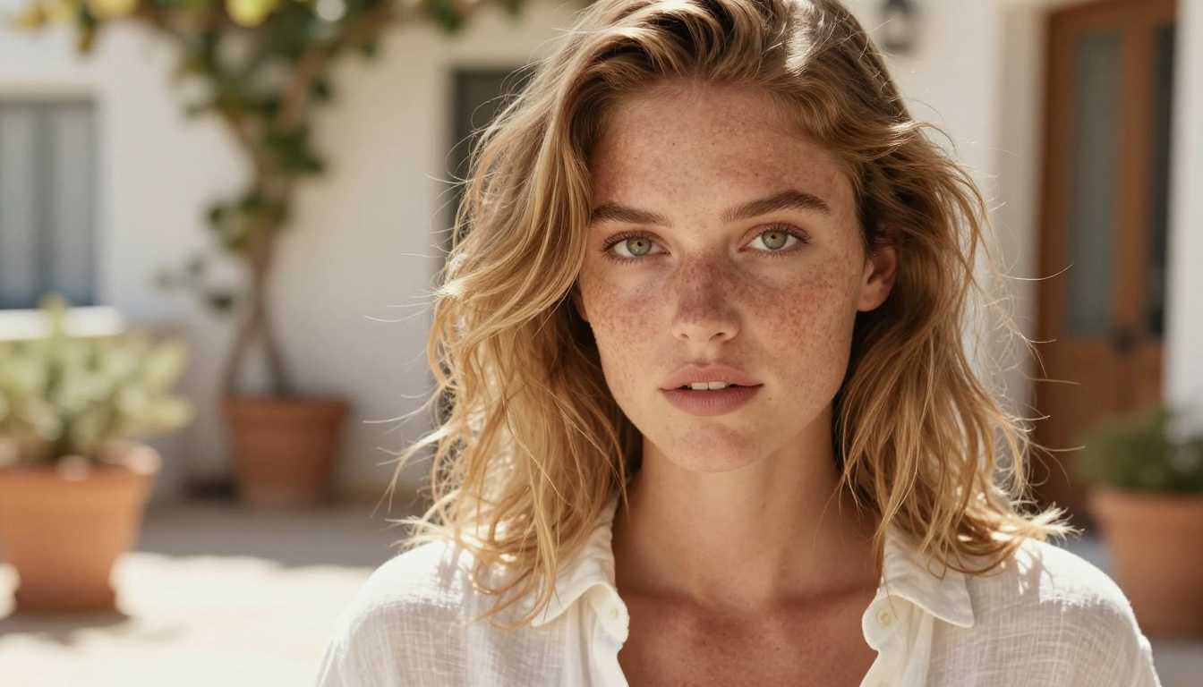 AI video generation close-up beauty portrait AI video generation close-up beauty portrait