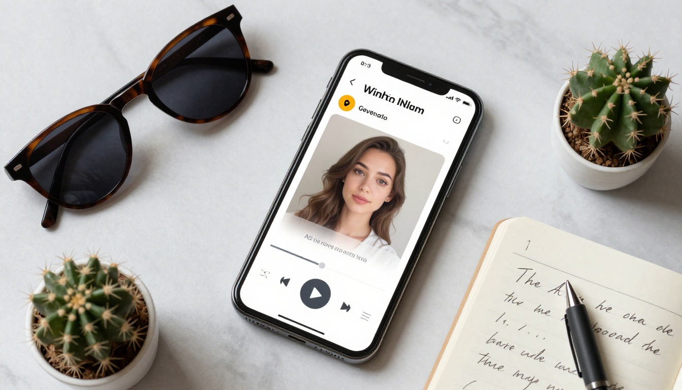 Smartphone with AI content interface
