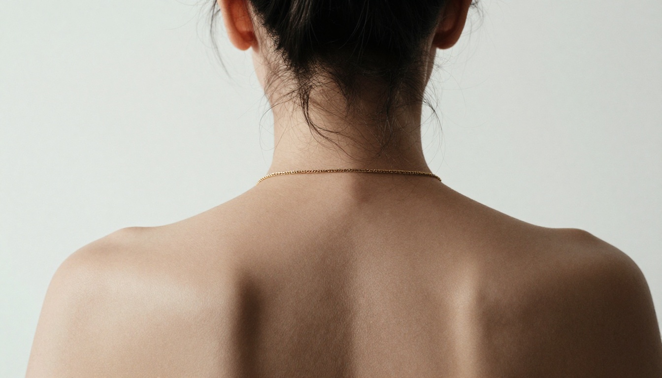 Artistic back portrait in classical monochrome style - non-explicit AI NSFW imagery