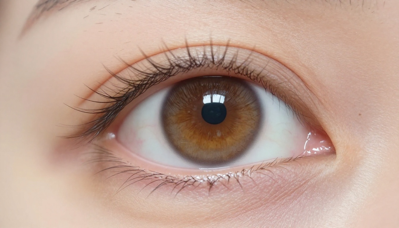 Eye macro extreme close-up eyelash iris hazel amber detail natural light
