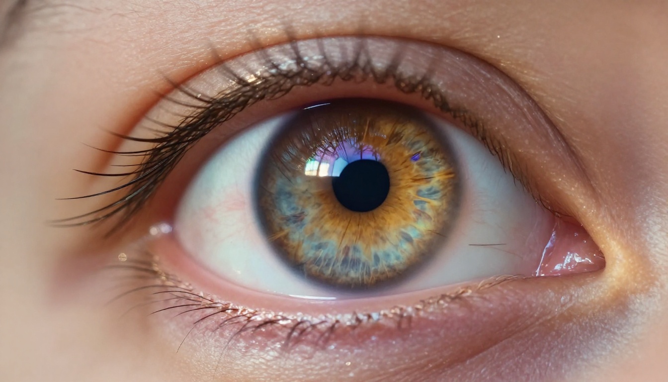 AI analyzing light and color in a professional photography setting