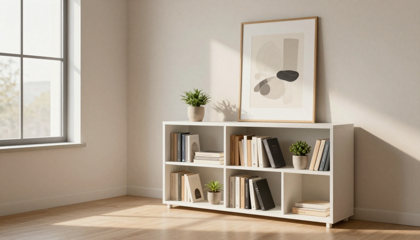 Photorealistic office interior background for video