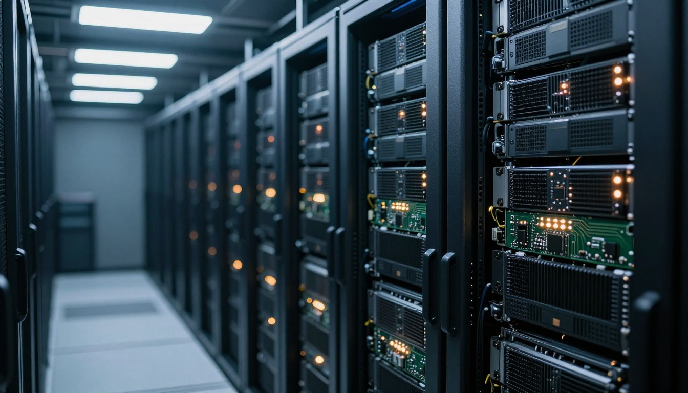 GPU server infrastructure powering AI image generation at scale
