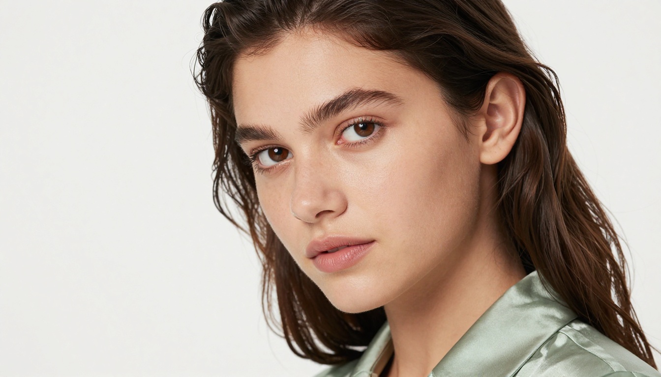 Professional studio portrait of a young woman