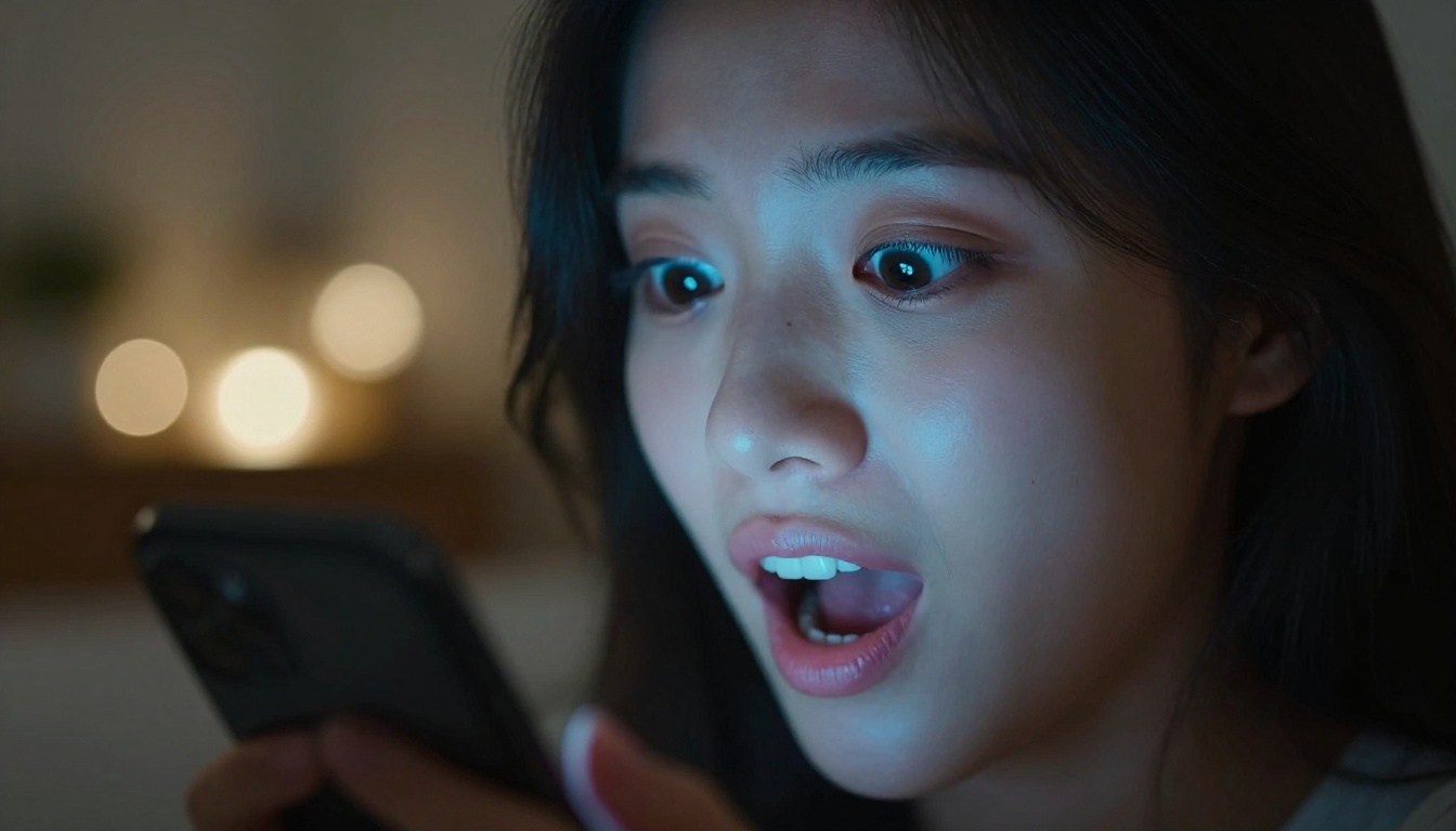Viral reaction to AI-generated content on social media