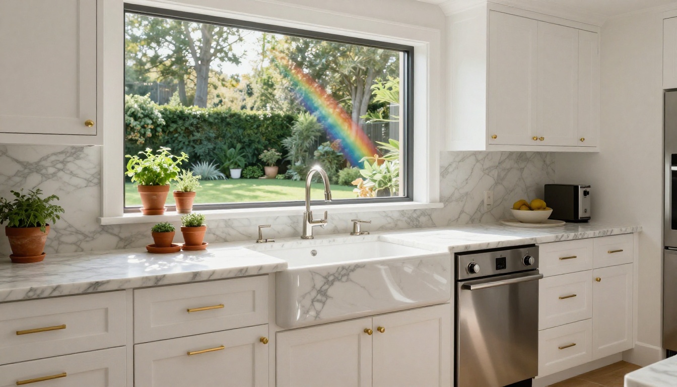 Luxury kitchen interior with marble countertops and premium finishes Luxury kitchen interior with marble countertops and premium finishes