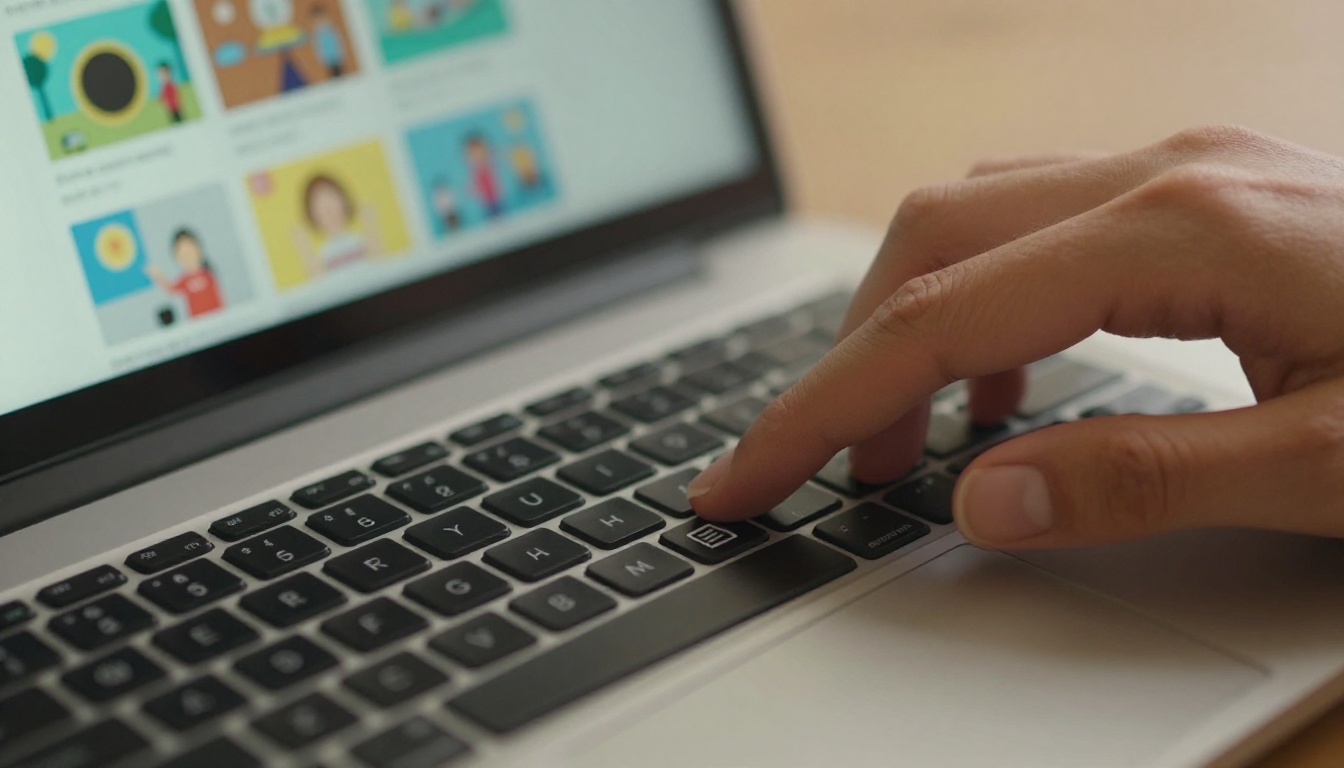 Hands uploading a PDF document to a flipbook conversion platform
