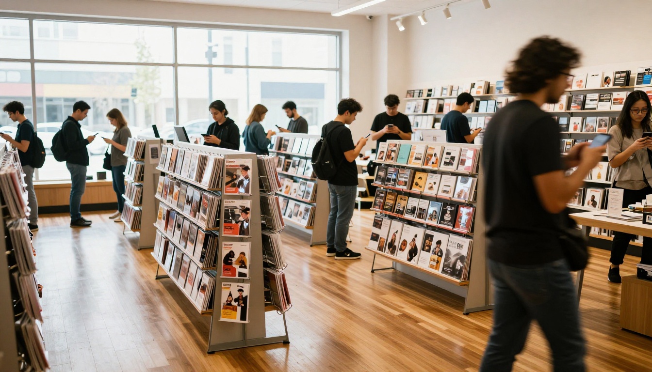 Retail shoppers ignoring printed catalogs in favor of their smartphones