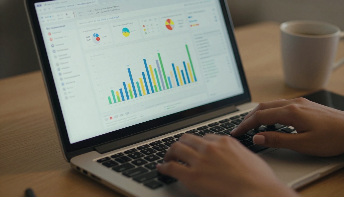 Analytics dashboard showing document engagement metrics and page-level viewer statistics Analytics dashboard showing document engagement metrics and page-level viewer statistics