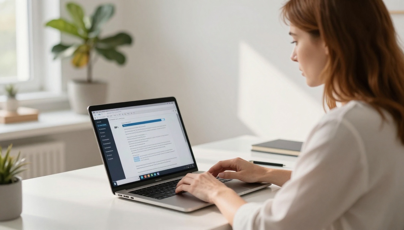 Therapist uploading PDF to digital flipbook conversion interface