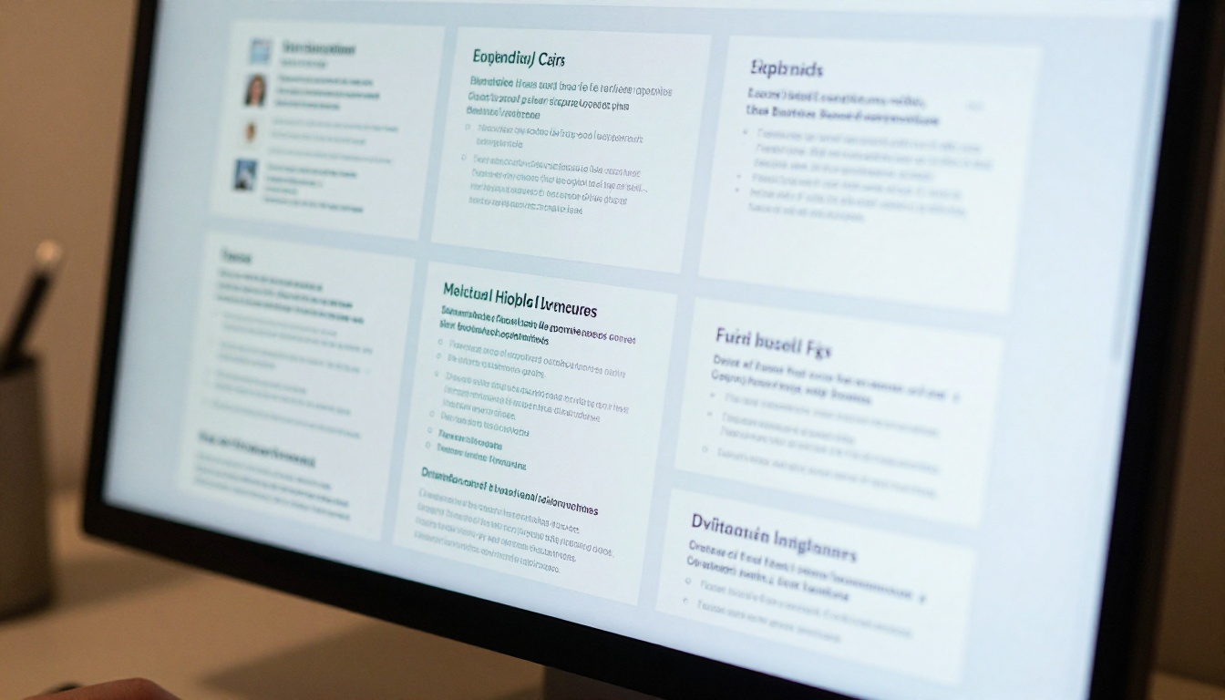 Close-up of flipbook displayed on monitor screen