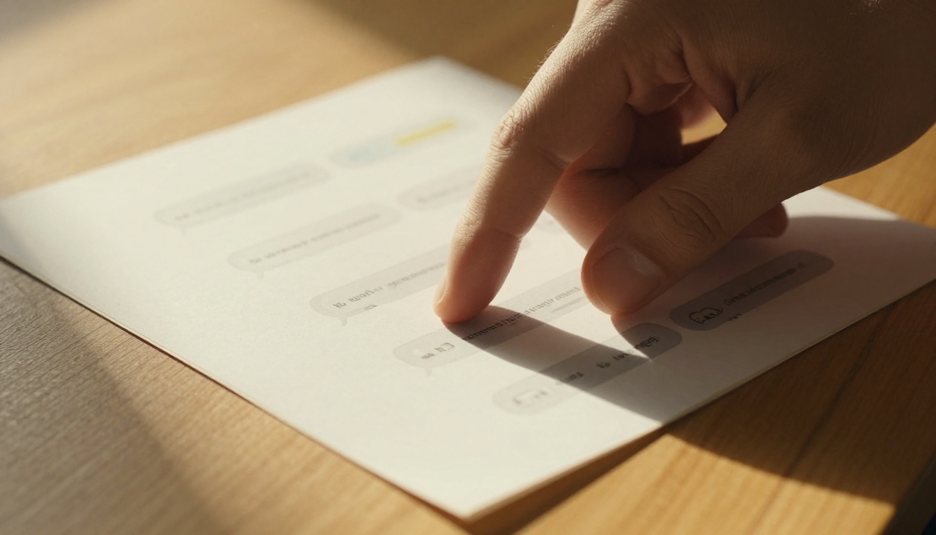 Close-up of a person's hand flipping through pages of a flipbook with motion blur on the pages