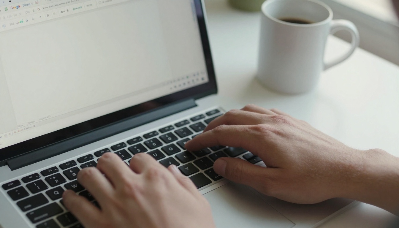 Google Docs editing workspace