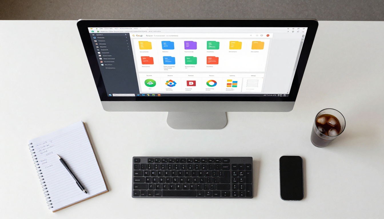 Google Drive file browser