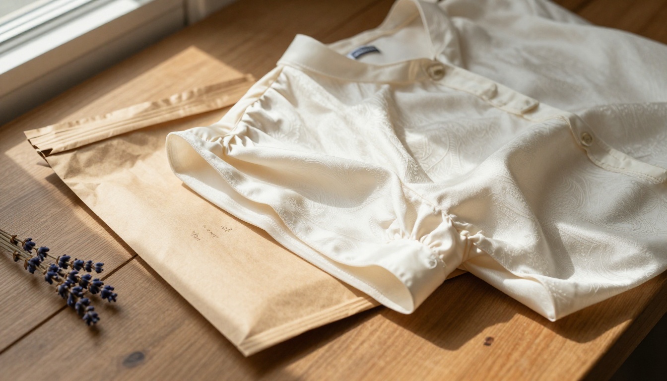 Reseller preparing and packaging a fashion order Reseller preparing and packaging a fashion order