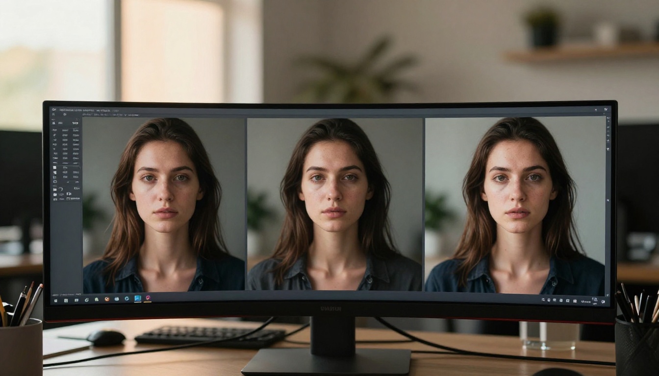 AI platform comparison displayed on a professional monitor