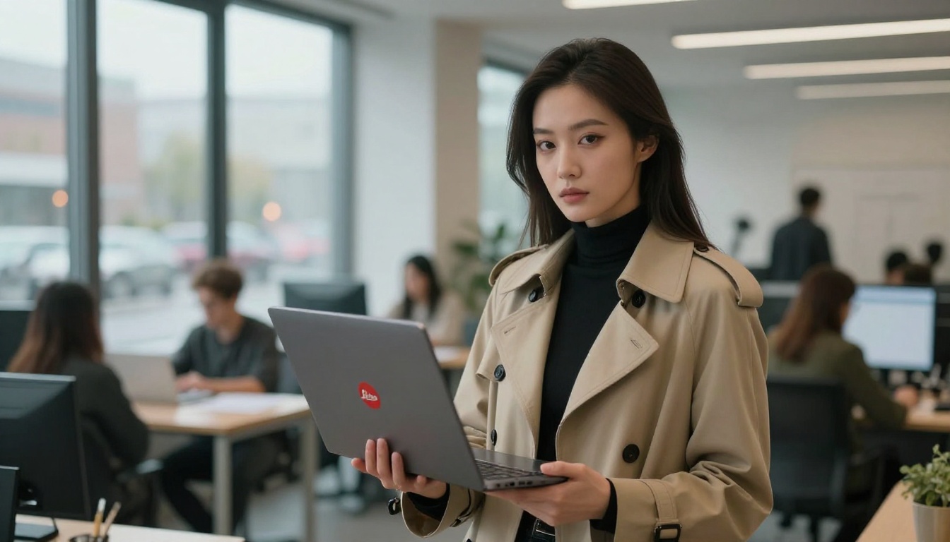 Creative professional working with unlimited AI generation