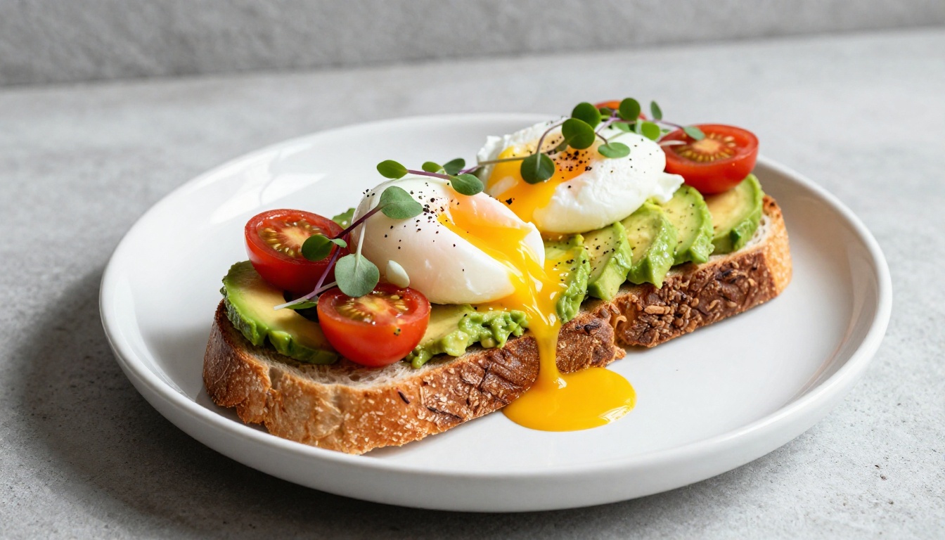 Food photography generated by AI for Instagram content creators