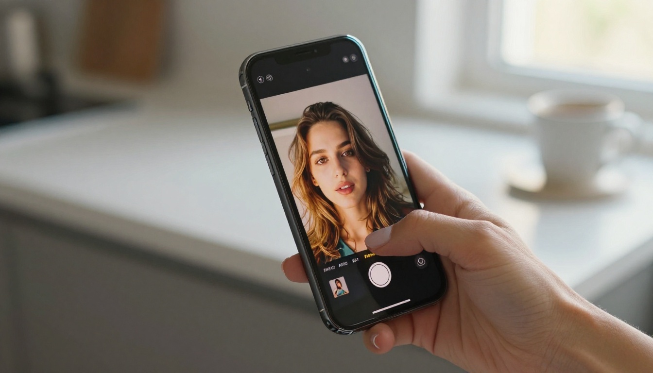 A professional testing AI image generators at her desk