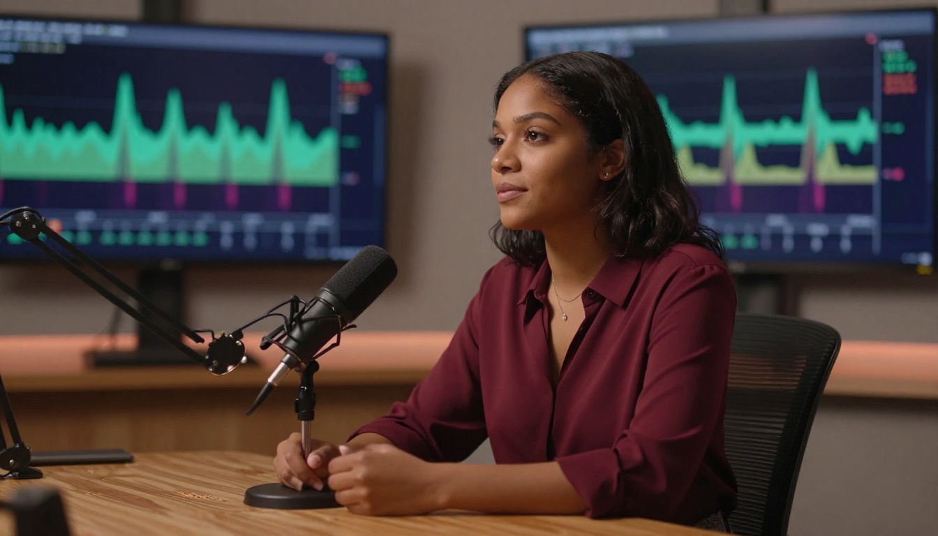 AI avatar recording studio setup
