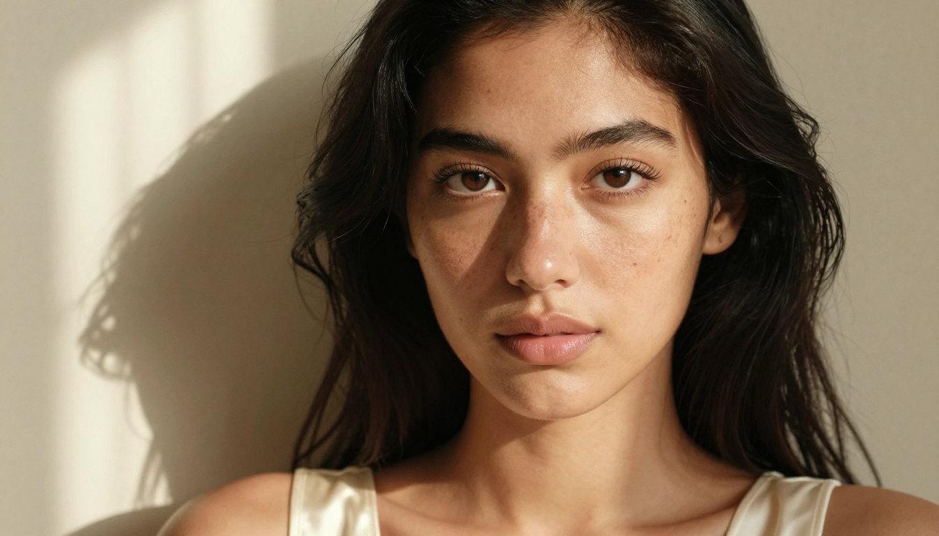 Close-up portrait demonstrating photorealistic AI image quality achievable on PicassoIA