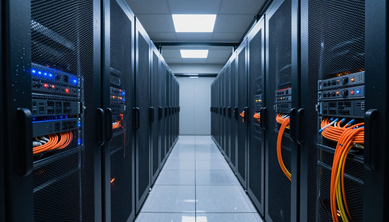 Server infrastructure powering AI video generation models Server infrastructure powering AI video generation models