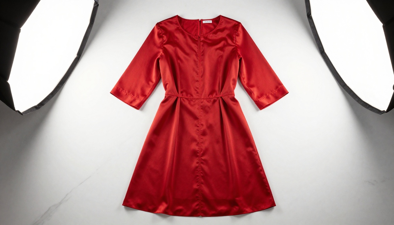 Ecommerce flat lay clothing product photo