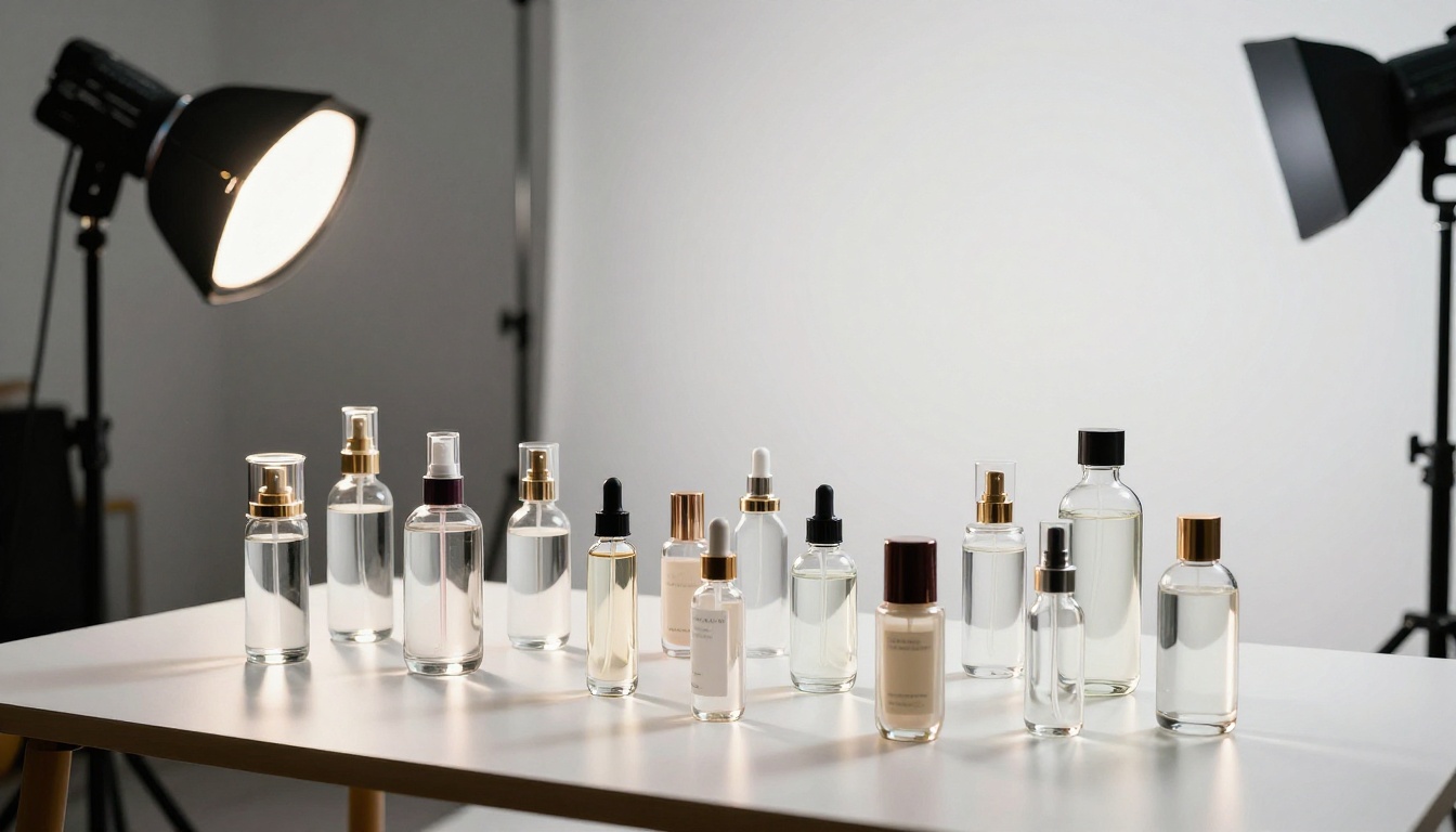 Product photography split showing cluttered studio versus clean white AI-replaced background