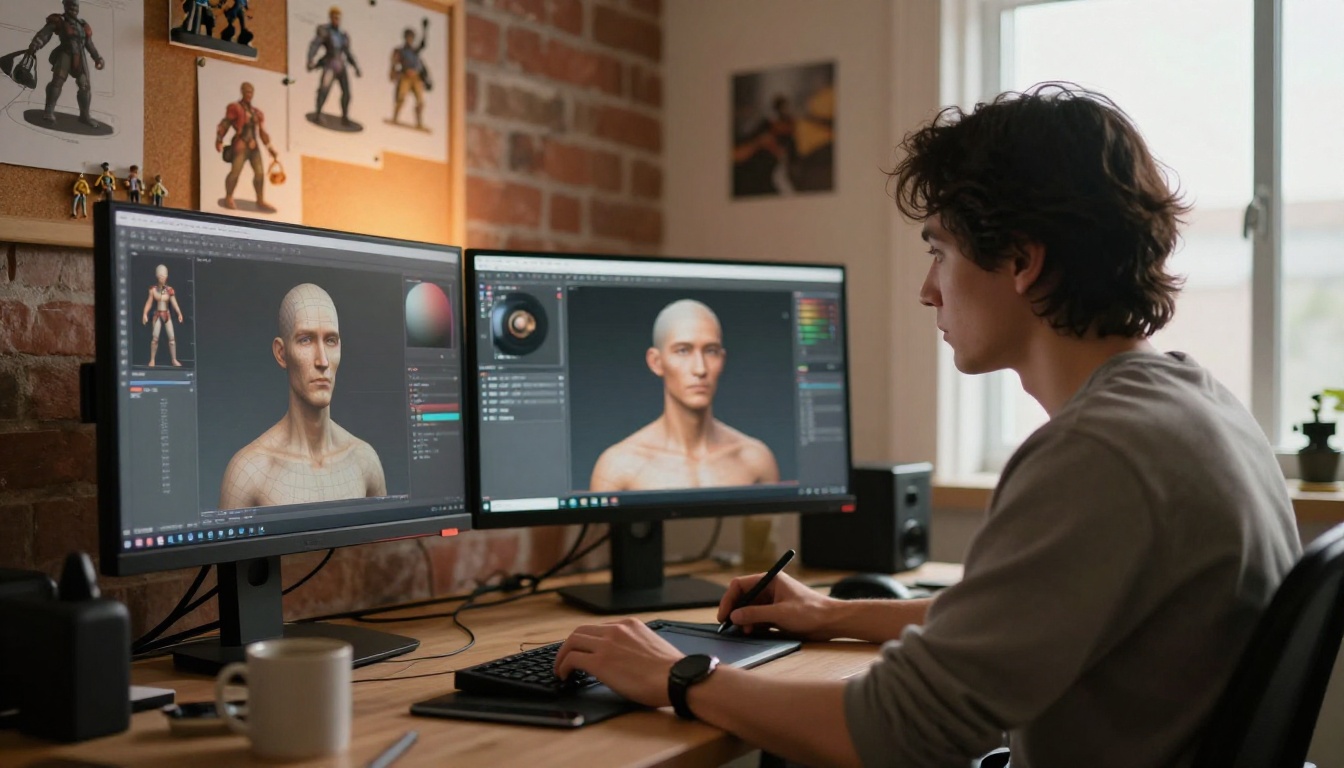 How to Make Game-Ready 3D Characters with AI | Blog Picasso IA