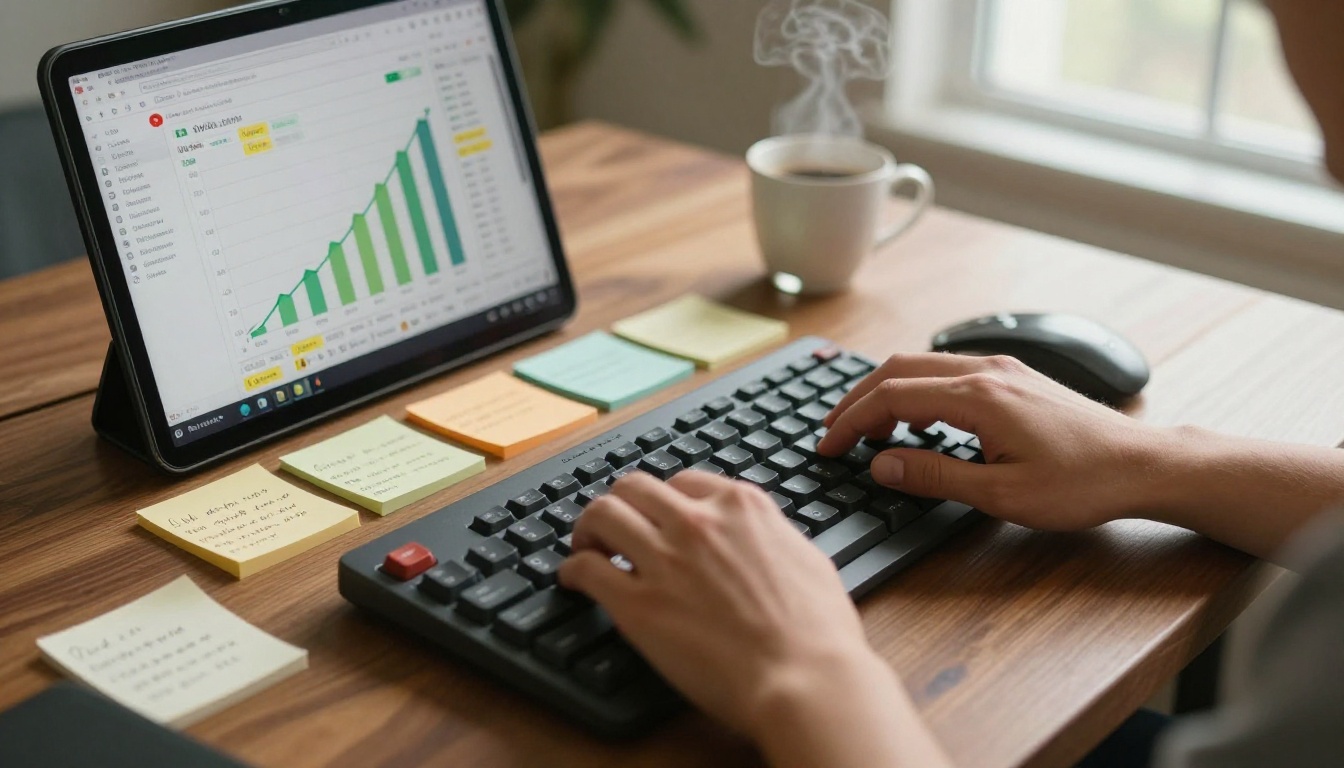 AI-powered niche research workspace with YouTube analytics on screen