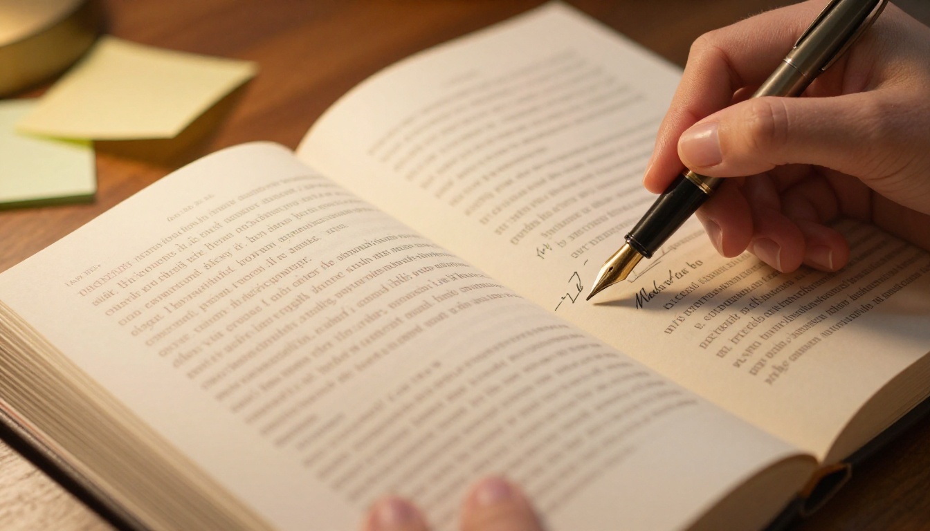 Annotating a manuscript before audiobook production