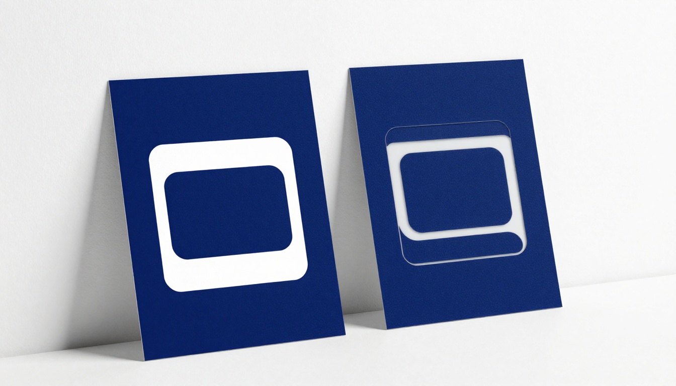 Before-and-after print comparison showing the impact of proper transparency
