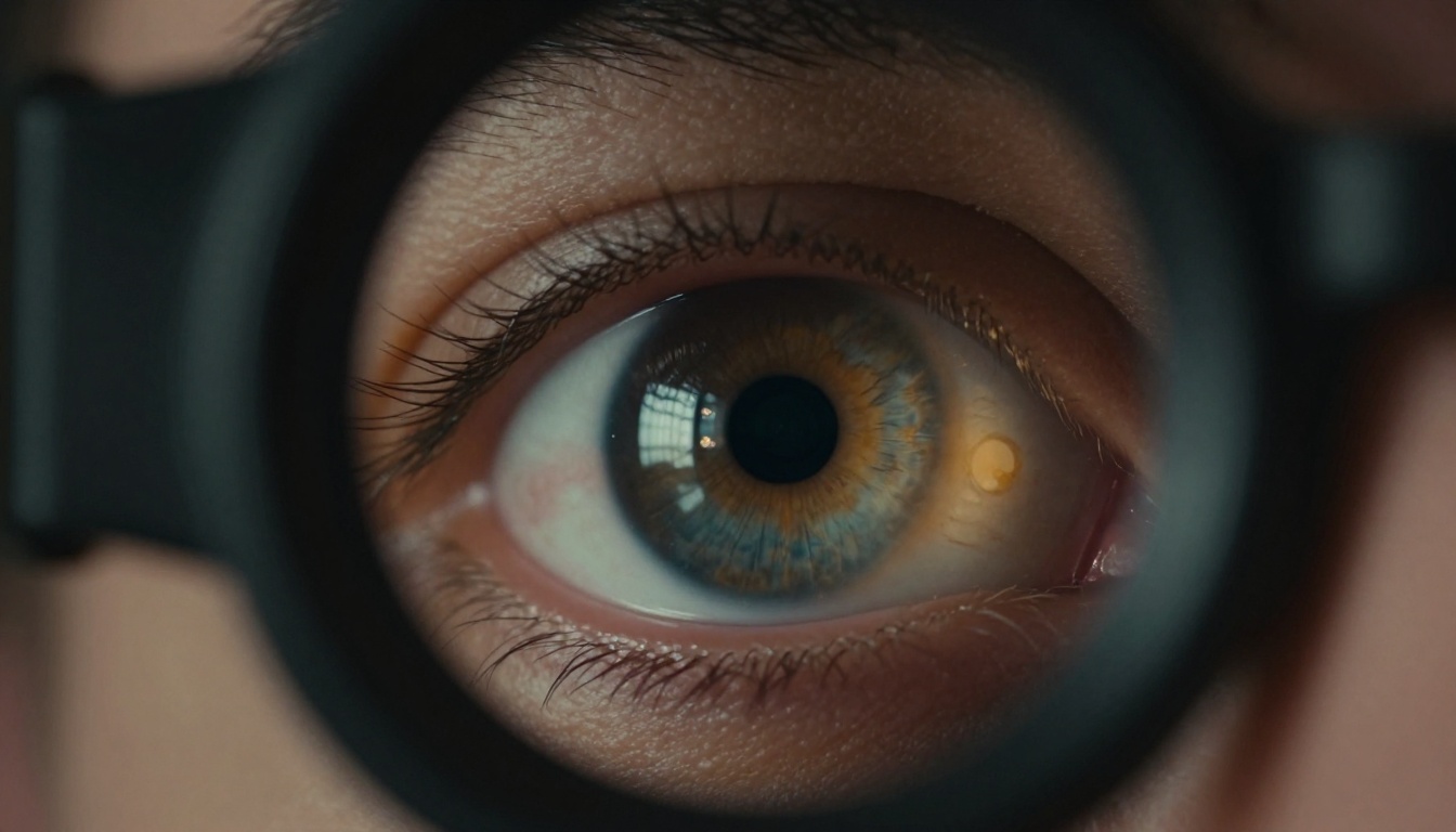 A director's eye through a viewfinder, representing the deliberate visual intention behind every well-crafted AI video prompt
