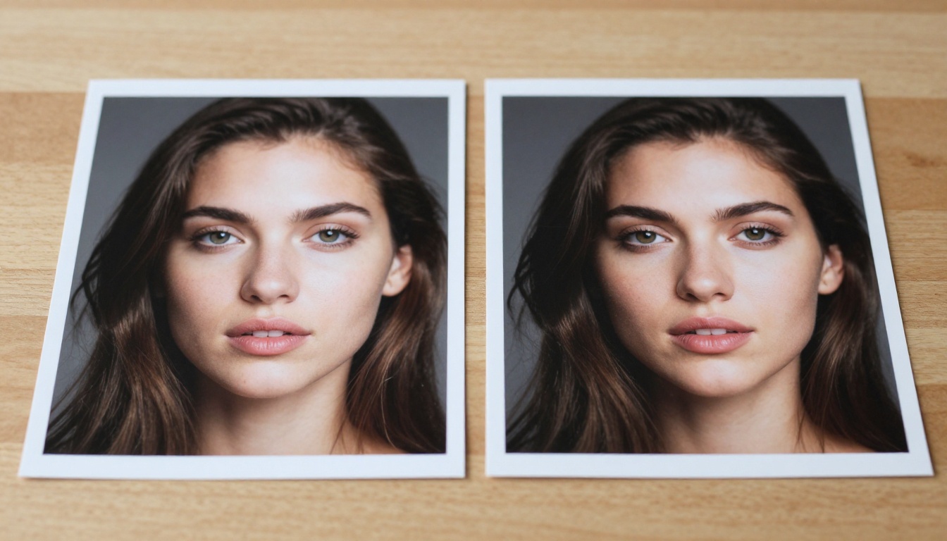 AI image quality comparison side by side