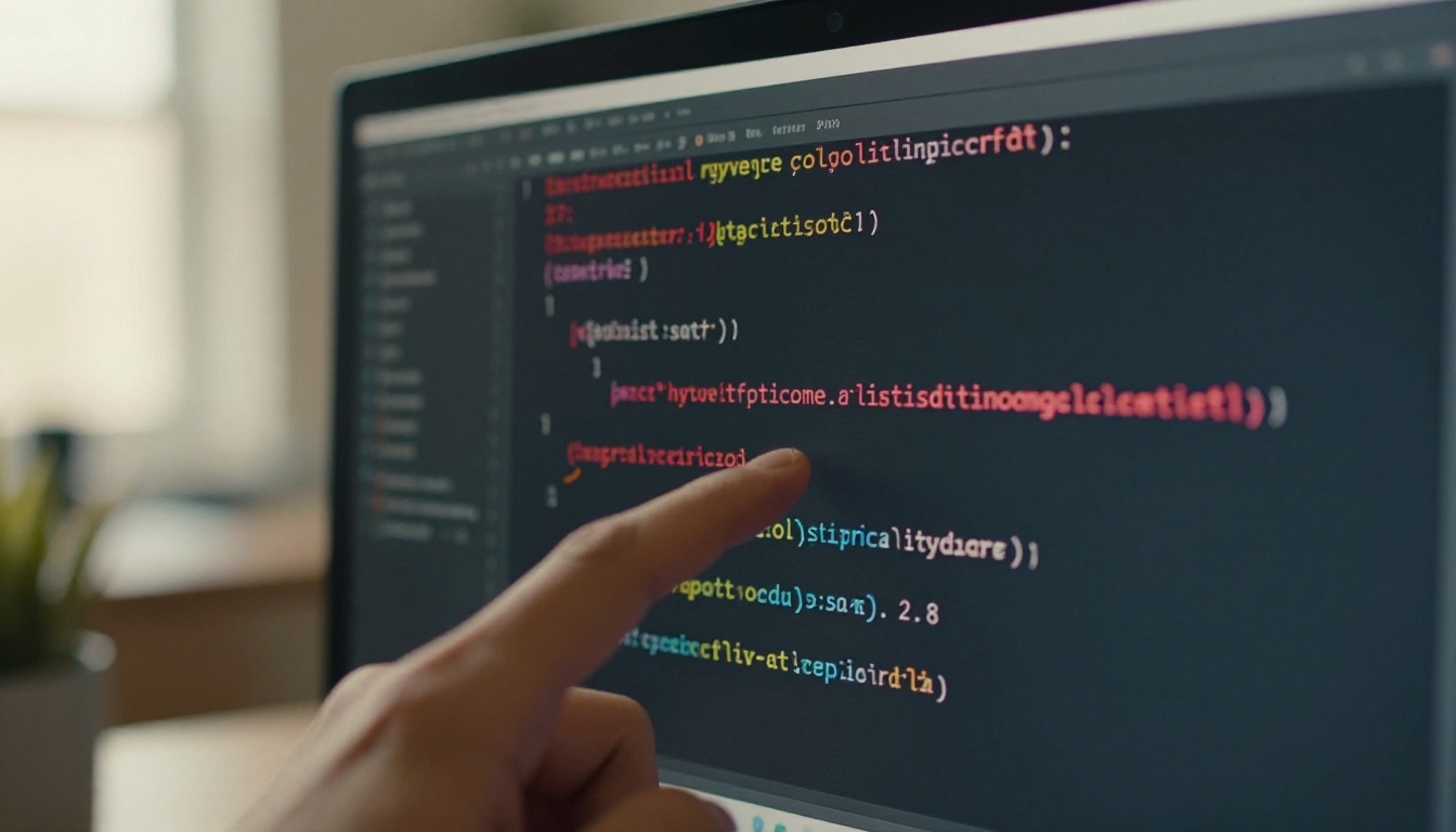 AI-generated code with security vulnerabilities highlighted on screen